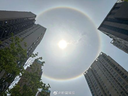 日晕是如何形成的？