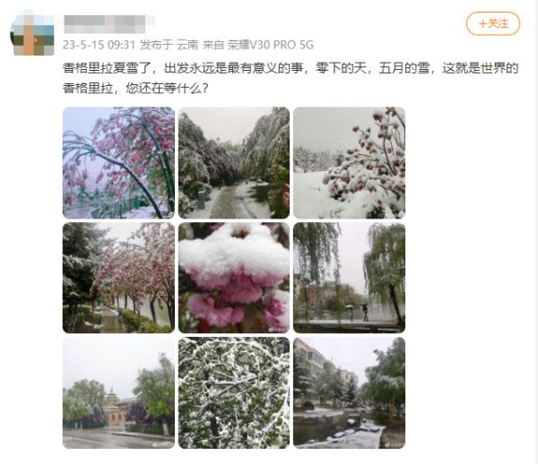 这几个地方下！雪！了！未来天气是……