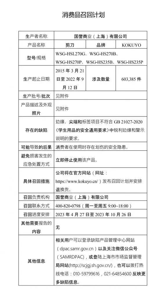 422万余件不合格学生用品正在召回,快来看看,你家孩子是否正在用 422万余件不合格学生用品正在召回,快来看看,你家孩子是否正在用