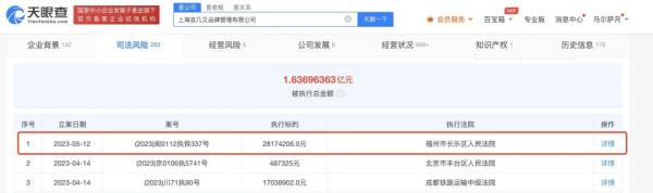 网红书店“言几又”被恢复执行2817万,累计被执行1.6亿 网红书店“言几又”被恢复执行2817万,累计被执行1.6亿