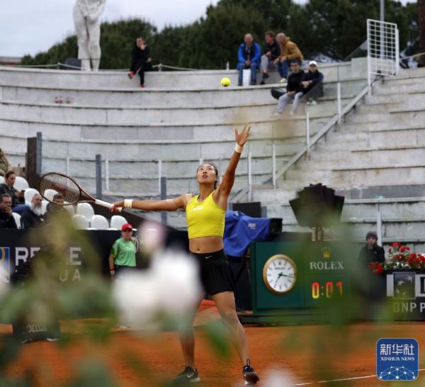 WTA1000罗马站 | 郑钦文止步八强