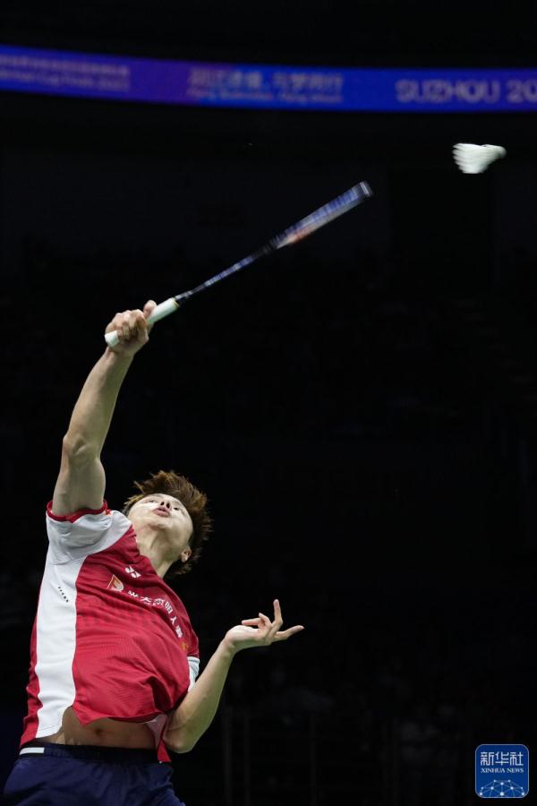 羽毛球丨苏迪曼杯:中国队胜新加坡队 晋级八强 羽毛球丨苏迪曼杯:中国队胜新加坡队 晋级八强