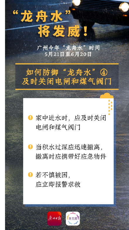 广州龙舟水有3个降水集中期 街坊们请注意→