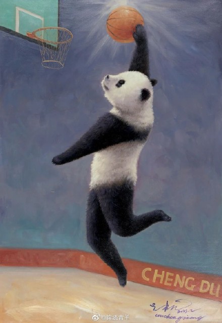 成都大运会这组运动熊猫图要火了