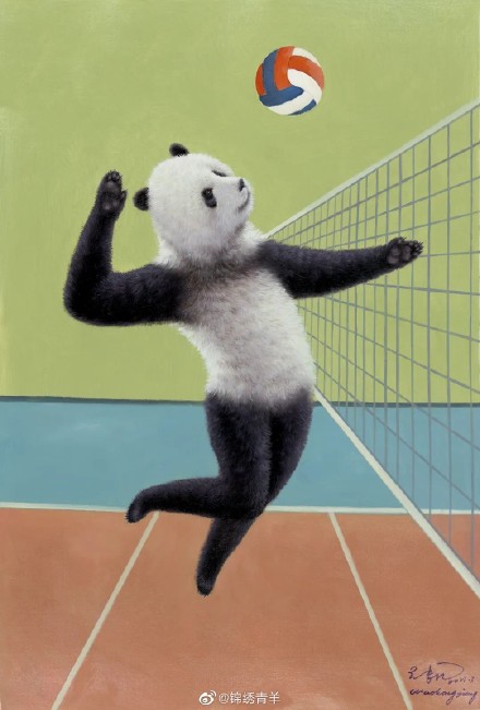 成都大运会这组运动熊猫图要火了