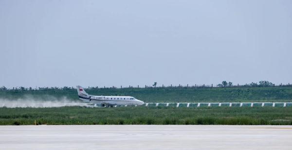 安阳红旗渠机场校飞工作启动