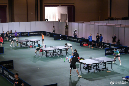 樊振东陈梦马龙等备战德班世乒赛 樊振东陈梦马龙等备战德班世乒赛