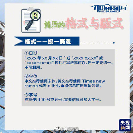 如何写出高分简历 转存这份干货！