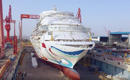 首艘国产大型邮轮定名“爱达·魔都号”,将以上海为母港执航日本及东南亚航线 首艘国产大型邮轮定名“爱达·魔都号”,将以上海为母港执航日本及东南亚航线