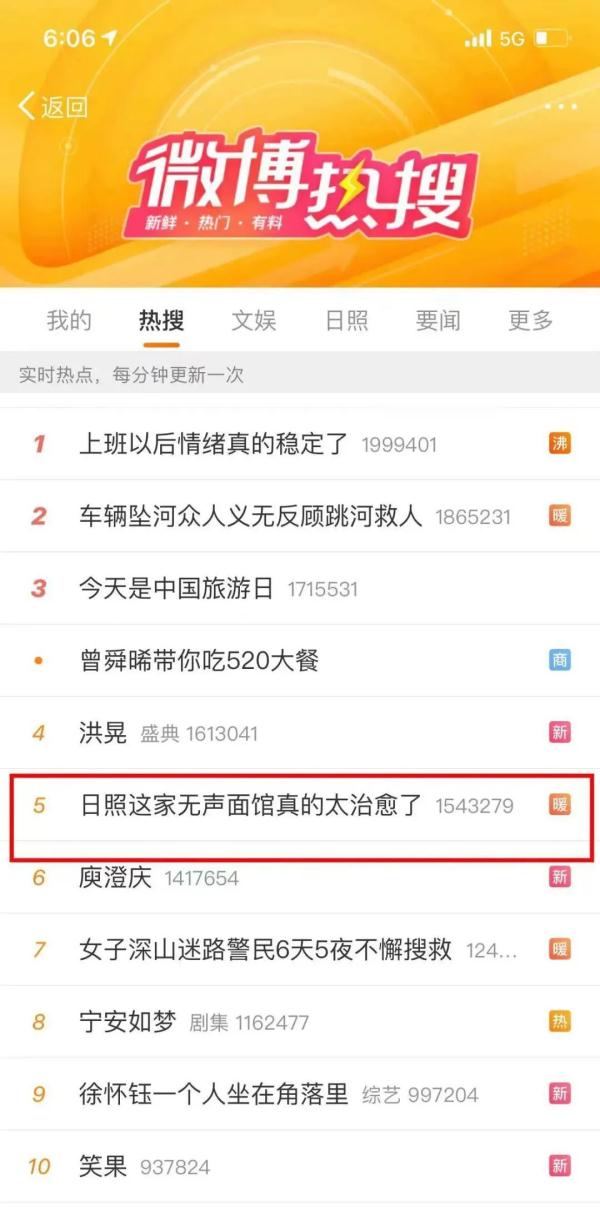 冲上热搜！山东这家无声面馆全网点赞！