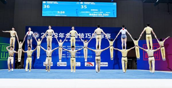 2023年全国技巧锦标赛落幕