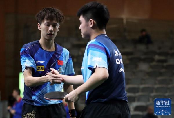 乒乓球|世乒赛：林高远/林诗栋晋级男双32强