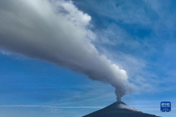 墨西哥波波卡特佩特火山高度活跃