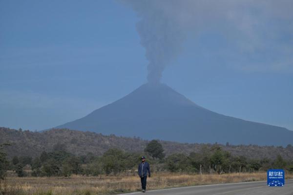 墨西哥波波卡特佩特火山高度活跃