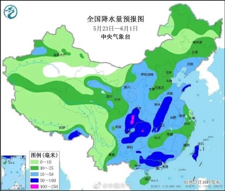 暴雨主战场将向北转移 华北黄淮等地局地或有暴雨 暴雨主战场将向北转移 华北黄淮等地局地或有暴雨