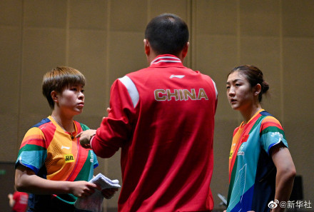 世乒赛：陈梦王艺迪晋级女双八强