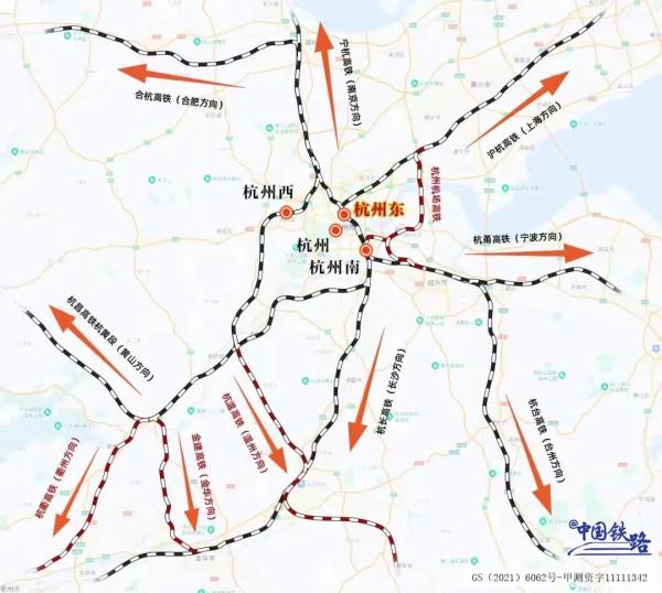 好消息!杭州将新增4座高铁站、4条高铁线! 好消息!杭州将新增4座高铁站、4条高铁线!