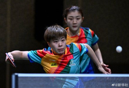 世乒赛：陈梦王艺迪晋级女双八强