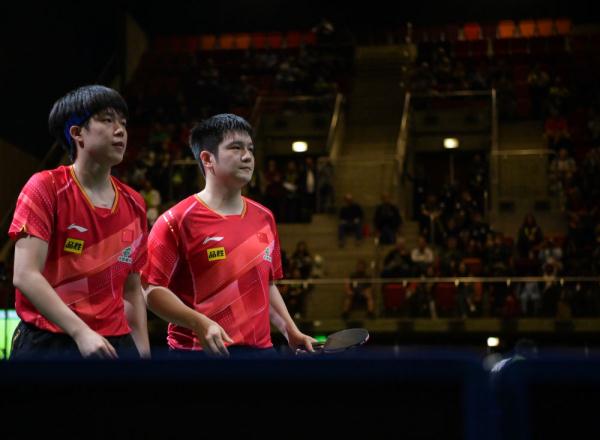 樊振东/王楚钦从险胜中汲取前进动力
