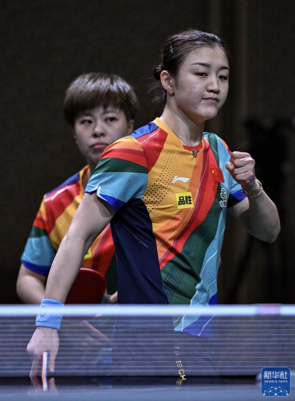 世乒赛 | 陈梦/王艺迪晋级女双八强