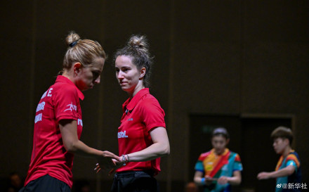 世乒赛：陈梦王艺迪晋级女双八强