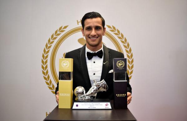 明加佐夫当选香港足球先生