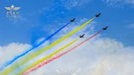 大图来袭！空军八一飞行表演队飞行表演