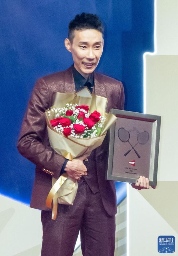 林丹、李宗伟入选世界羽联名人堂仪式举行