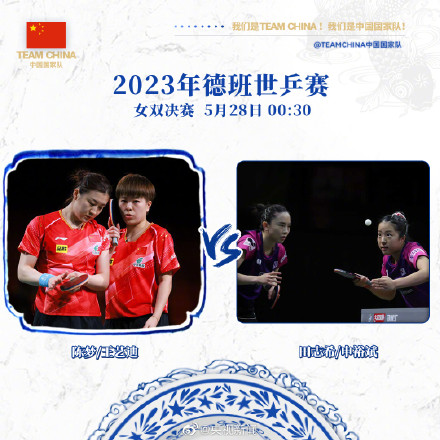 一起为国乒加油！世乒赛中国队VS韩国队