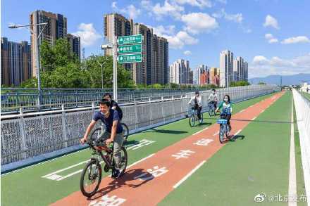 今年贯通!北京自行车专用路年内通到西直门 今年贯通!北京自行车专用路年内通到西直门
