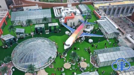 “大飞机”现身楼顶！这一新地标亮相天津金街