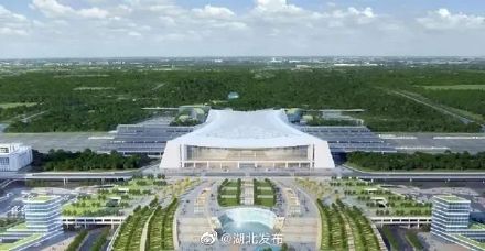 湖北这座高铁站正式开工！