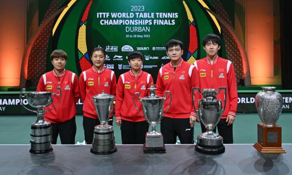 2023年世乒赛中国包揽五冠 2023年世乒赛中国包揽五冠