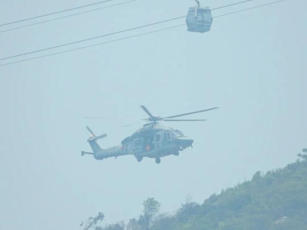 惊心动魄！香港“飞的”救援上演生死时速