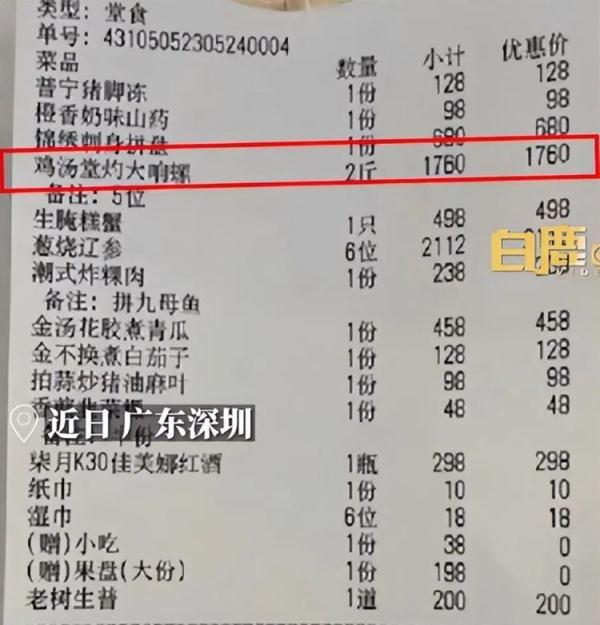 女子去朋友饭店捧场，却被提前帮点7472元餐，当事人：他把我当羊宰