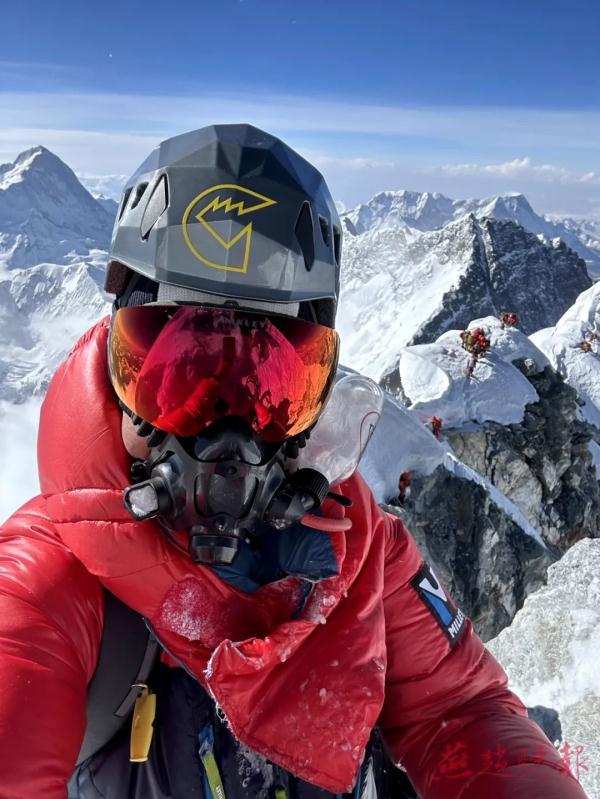 “把家乡名字带上珠峰，是我热爱家乡的一种表达方式！”