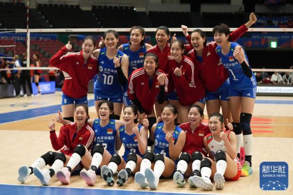 世界女排联赛丨中国队胜德国队