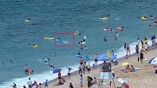 深圳这个海滩一天8起溺水事故