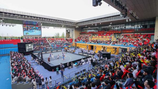 2023国际篮联三人篮球国家联赛在日照开赛