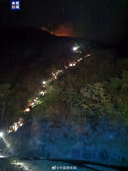 辛苦了！7天全力扑救，四川木里森林火灾明火全部扑灭