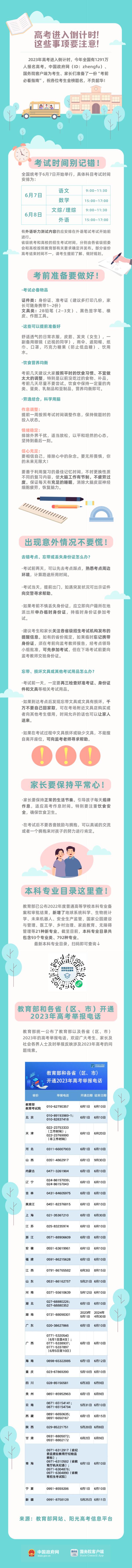 事关高考考场规则！家长和考生们速看！