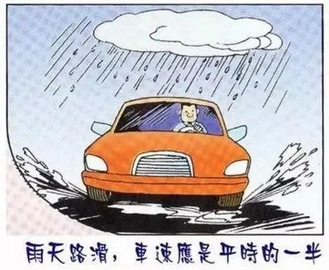雨雨雨，这些雨天行车安全提示请收好！