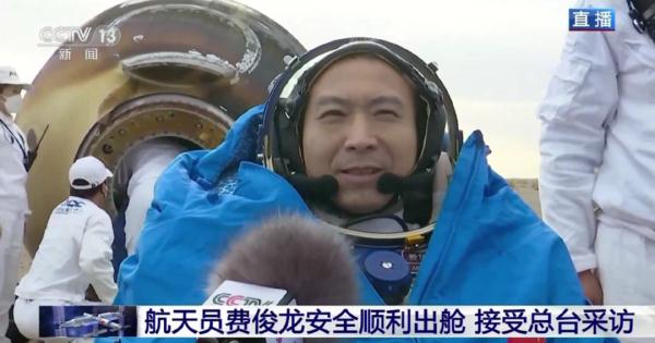 任务圆满成功！回地球后第一顿饭，航天员们吃这些→