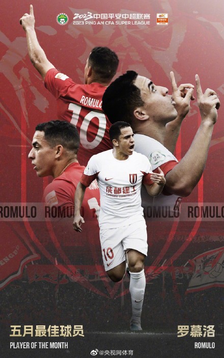罗慕洛当选中超五月最佳球员