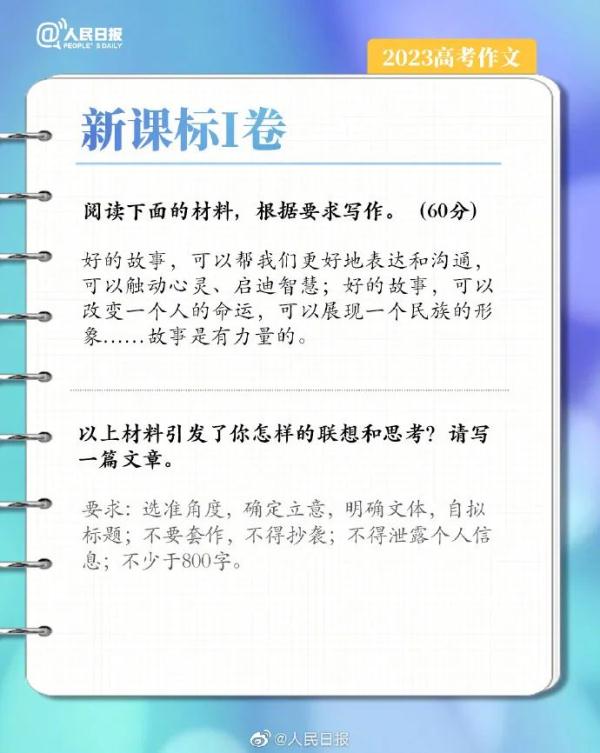 2023高考作文题汇总!哪篇最难写? 2023高考作文题汇总!哪篇最难写?