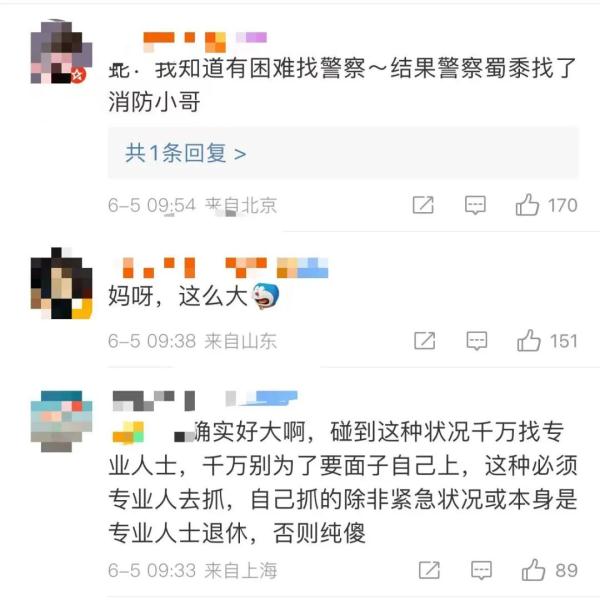 110向119求助：麻烦你们过来抓下！