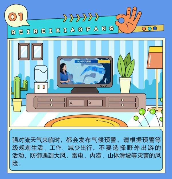 【应急科普】如何防范应对强降雨？