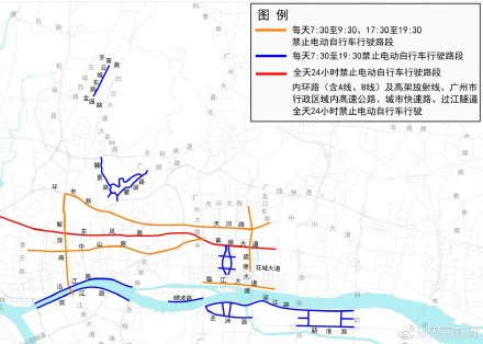道路越来越堵，广州拟实施电动车限行，部分路段全天禁行