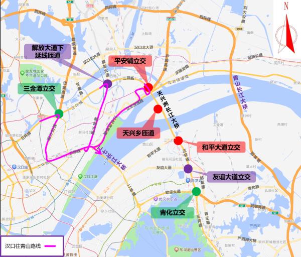 武汉一长江大桥部分时段将封闭