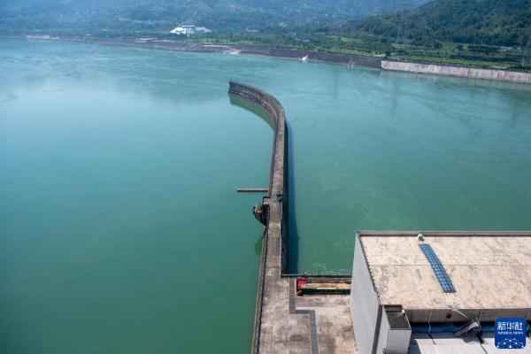 三峡水库水位消落迎接长江主汛期
